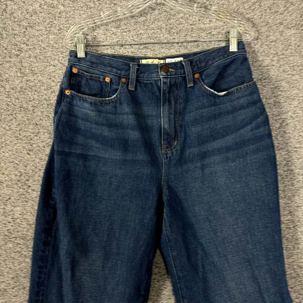 Madewell Women's Size 29 Baggy Straight Leg Denim Jeans - Picture 3 of 11